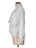 Amanda + Chelsea Chevron-herringbone Silver Blazer Size L - photo 5