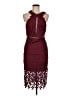 Bardot 100% Polyester Burgundy Cocktail Dress Size 6 - photo 1