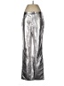 J.Crew 100% Viscose Metallic Silver Dress Pants Size 30 waist (tall) - photo 1