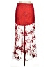 Alexis Red Formal Skirt Size M - photo 1