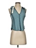 Mustard Seed Teal Sleeveless Top Size S - photo 1