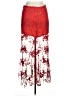 Alexis Red Formal Skirt Size M - photo 2