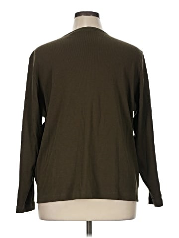 St. John's Bay Long Sleeve Blouse (view 2)
