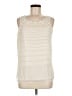 Elle Ivory Sleeveless Blouse Size M - photo 1
