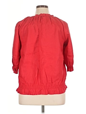 Saint Tropez West 3/4 Sleeve Blouse (view 2)