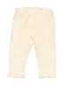Juste Cle' Solid Ivory Casual Pants Size 68 - photo 2