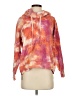 Peace Love World Tie-dye Orange Pullover Hoodie Size S - photo 1