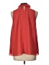 Ann Taylor LOFT Outlet 100% Polyester Red Sleeveless Blouse Size L - photo 2