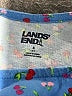 Lands' End Hearts Blue Dress Size 6 - 7 - photo 3