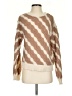 Vero Moda Chevron-herringbone Tan Pullover Sweater Size S - photo 1