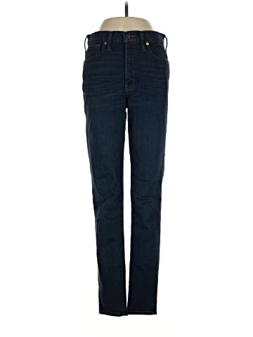 Madewell Tall 10" High-Rise Skinny Jeans in Hayes Wash (view 1)