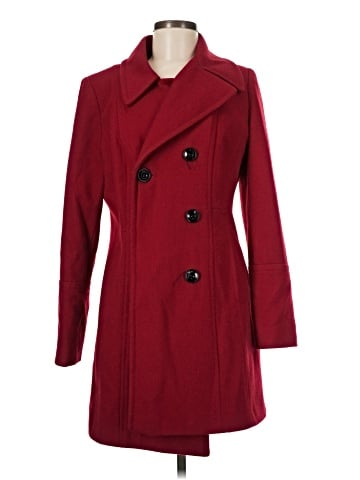 Anne Klein Wool Coat (view 1)