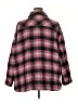 Torrid 100% Cotton Plaid Pink Coat Size 3X Plus (3) - photo 2