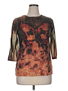 Assorted Brands 3/4 Sleeve T Shirt