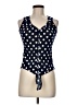 A'gaci Blue Sleeveless Blouse Size M (estimated) - photo 1
