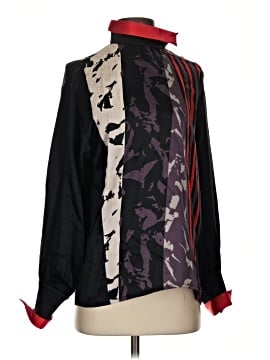 Escada by Margaretha Ley Long Sleeve Silk Top (view 1)