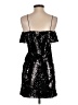 Zara 100% Polyester Stars Black Cocktail Dress Size XS - photo 2