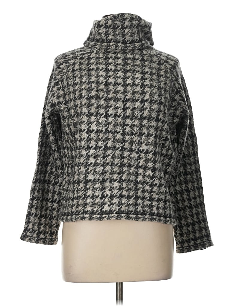 Pre-owned Madewell Turtleneck Sweater In Gray