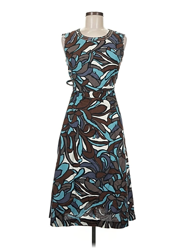 Pre-owned S Max Mara ' Casual Dress In Teal