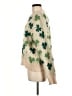 Unbranded 100% Polyester Floral Green Pullover Sweater Size M - photo 5