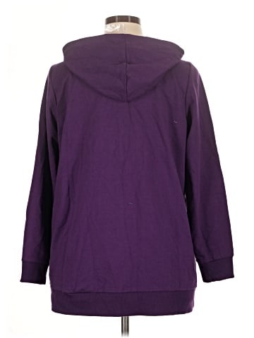 Quacker Factory Zip Up Hoodie (view 2)