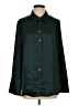 Calvin Klein 100% Polyester Color Block Green Long Sleeve Blouse Size M - photo 1
