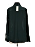 Calvin Klein 100% Polyester Color Block Green Long Sleeve Blouse Size M - photo 2