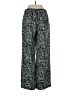 Ann Taylor LOFT Paisley Black Casual Pants Size XS - photo 2