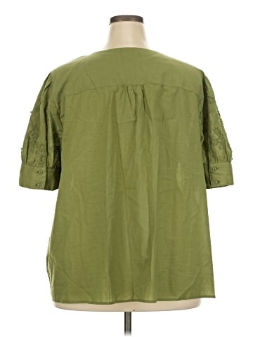 Lane Bryant Short Sleeve Blouse (view 2)