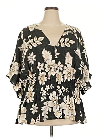 Torrid Short Sleeve Blouse (view 1)