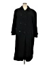 Preston & York 100% Polyester Black Trenchcoat Size 18 - photo 1