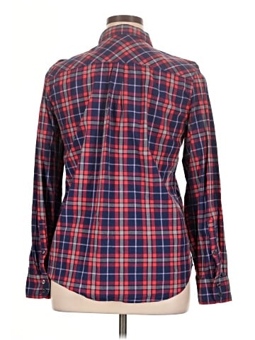 J.Crew Factory Store Long Sleeve Button-Down Shirt (view 2)