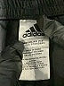 Adidas 100% Polyester Color Block Black Athletic Shorts Size 7 - photo 3