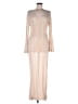 Assorted Brands Ivory Tan Casual Dress Size Med - Lg - photo 1