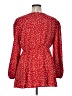 Shein Curve 100% Polyester Red Long Sleeve Blouse Size 14 Plus (1) - photo 2