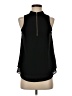 Naked Zebra 100% Polyester Black Sleeveless Blouse Size S - photo 1