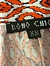 Boho Chic Orange 3/4 Sleeve Button-Down Shirt Size XS - photo 7