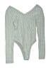 Shein Gray Bodysuit Size 6 - photo 1