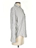 Frank & Eileen Stripes Silver Long Sleeve Blouse Size XS - photo 4