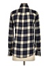 Theory Plaid Gray Long Sleeve Button-Down Shirt Size P (petite) - photo 2