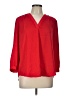 Vince Camuto 100% Polyester Red 3/4 Sleeve Blouse Size L - photo 1