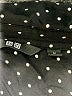 Uniqlo 100% Rayon Polka Dots Black Long Sleeve Blouse Size M - photo 7