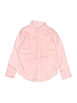 Janie And Jack Long Sleeve Button Down Shirt