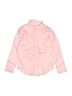 Janie and Jack 100% Linen Solid Pink Long Sleeve Button-Down Shirt Size 10 - photo 1