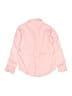 Janie and Jack 100% Linen Solid Pink Long Sleeve Button-Down Shirt Size 10 - photo 2