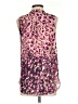 Eight Sixty 100% Polyester Pink Sleeveless T-Shirt Size S - photo 2