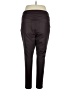 Signature Studio Solid Brown Active Pants Size 1X - photo 2