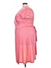 Ainsley Polka Dots Pink Casual Dress Size 2X - photo 5