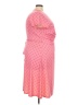 Ainsley Polka Dots Pink Casual Dress Size 2X - photo 4