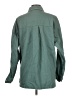 Forever 21 100% Cotton Green Long Sleeve Button-Down Shirt Size L - photo 2